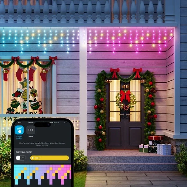 Govee Smart LED dekorativní rampouchy RGB Matter, 10m - Chytrá osvětlení - Obrázek 62b5776620fd40079eeafe06249388c8