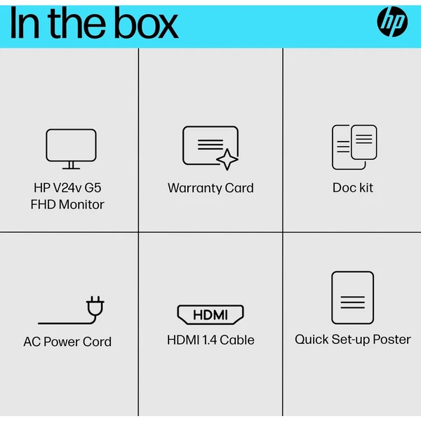 HP V24v G5 monitor 24' (Další) - Monitory - Obrázek 62dca50bf673418db1ae09653ad9bab0