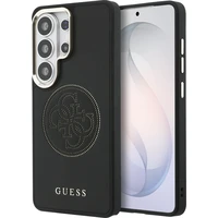 Guess PU Perforated 4G Logo Magnetic kryt Samsung Galaxy S26 Ultra černý - Pouzdra