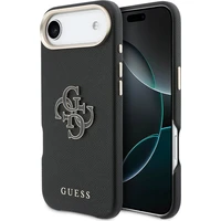 Guess PU Resin Logo kryt iPhone Air černý - Pouzdra