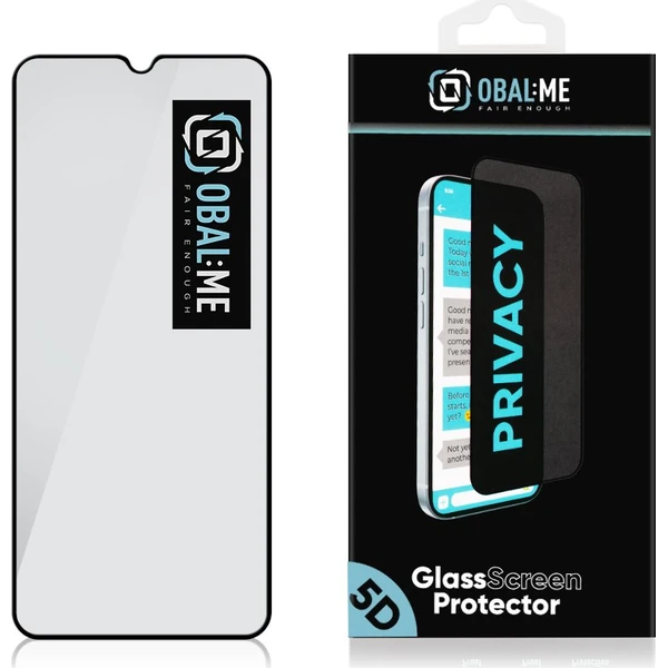 OBAL:ME Privacy 5D tvrzené sklo Samsung Galaxy A37 5G/A57 5G černé - Ochranné folie a skla - Obrázek 6351df7add26482681080b94c7fb6f33