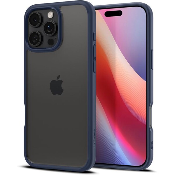 Spigen Ultra Hybrid kryt iPhone 16 Pro navy blue