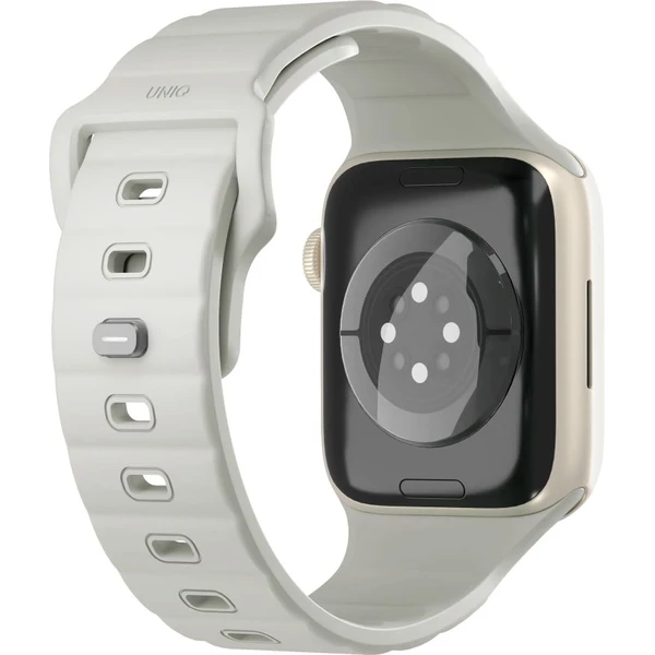 UNIQ Stride FKM Rubber voděodolný řemínek Apple Watch 41/40/38mm bílý/svítící - Řemínky - Obrázek 635f51a145054fd9929a898f4af39517