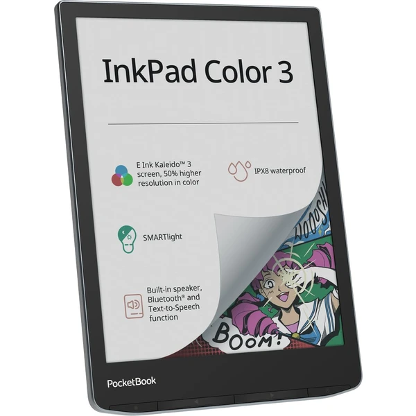 PocketBook InkPad Color 3 šedá - Čtečky elektronických knih - Obrázek 6367000701