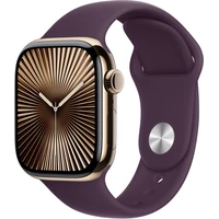 Apple Watch 42/41/40/38mm švestkový sportovní řemínek S/M - Řemínky