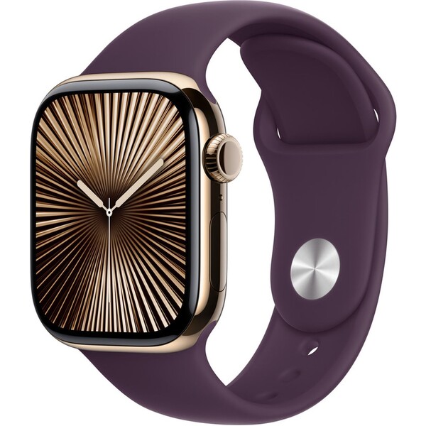 Apple Watch 42mm švestkový sportovní řemínek - S/M MXLC3ZM/A