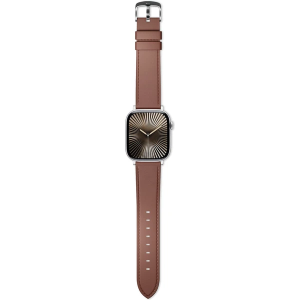 iWant Leather řemínek pro Apple Watch 42/41/40/38mm hnědý - Řemínky - Obrázek 636C000O01