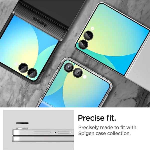 Spigen Glass tR EZ Fit Optik Pro HD sklo Samsung Galaxy Z Flip7 černé (2 ks) - Ochranné folie a skla - Obrázek 637afb4970fb45bca30fe2400b5ad0fa
