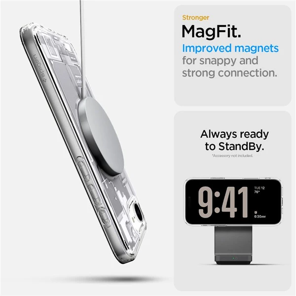 Spigen Ultra Hybrid MagSafe kryt iPhone 17e/16e zero one white - Pouzdra - Obrázek 637da2bae7864ce1bf3574d08da0fb06
