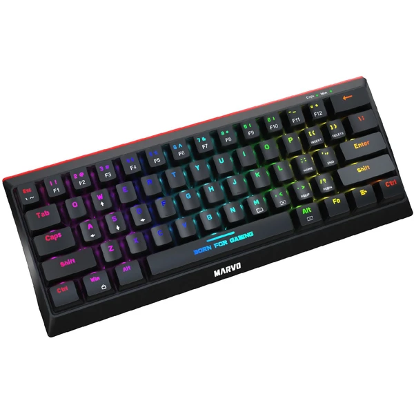 Marvo Hecate 61B herní mechanická klávesnice černá (US) - Klávesnice - Obrázek 638D000K01