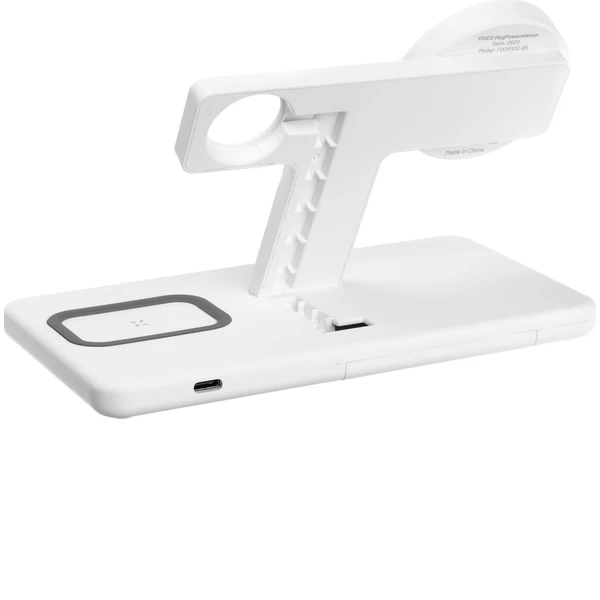FIXED MagPowerstation 3v1 bezdrátový nabíječka s MagSafe bílá - Nabíječky - Obrázek 638V600301