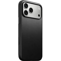 Nomad Modern Leather MagSafe kožený kryt iPhone 17 Pro Max/18 Pro Max Black - Pouzdra