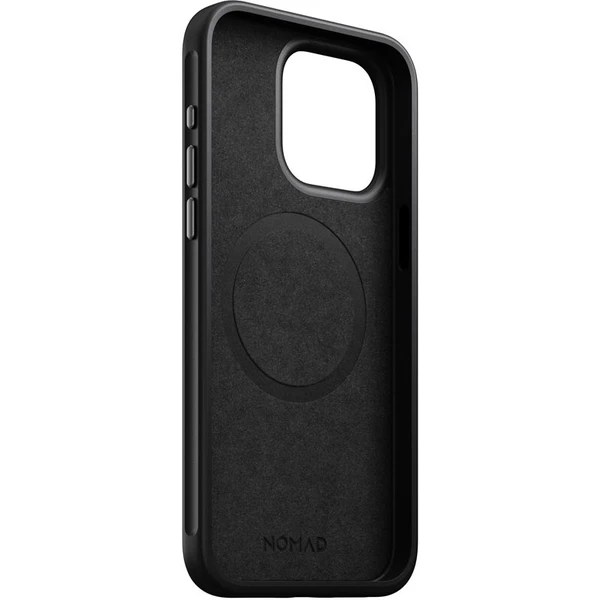 Nomad Modern Leather MagSafe kryt iPhone 15 Pro Max černý - Pouzdra - Obrázek 63CS100501