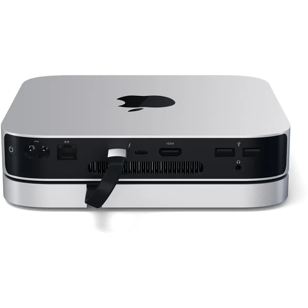 Satechi Aluminium Type-C Stand and Hub pro Mac mini stříbrný - USB huby - Obrázek 63CT000501
