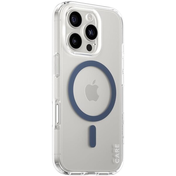 PanzerGlass® CARE kryt Apple iPhone 16 Pro MagSafe Urban Combat čirý/modrý