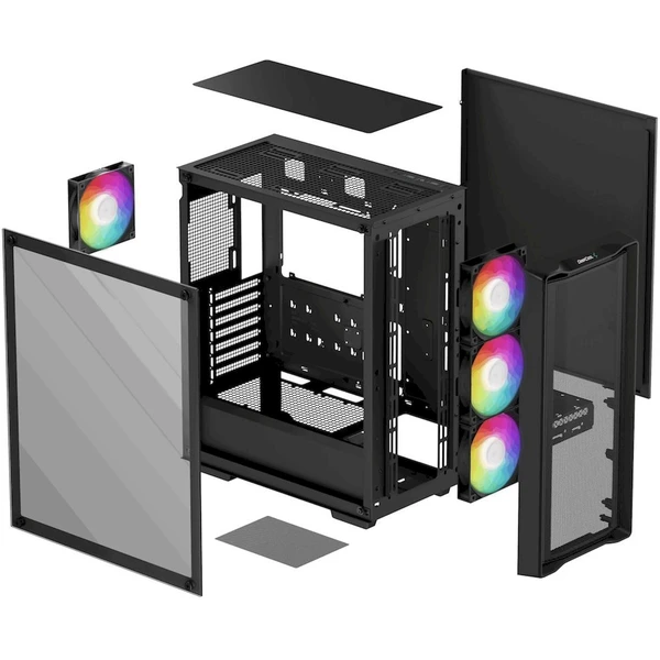 DEEPCOOL CC560 MESH V2 černá - Počítačové skříně - Obrázek 63NB000P01