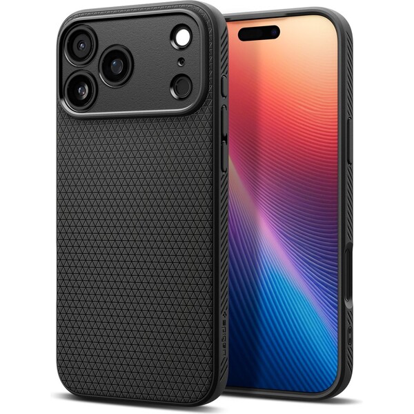 Kryt pro iPhone 17 Pro Spigen Liquid Air - matně černý