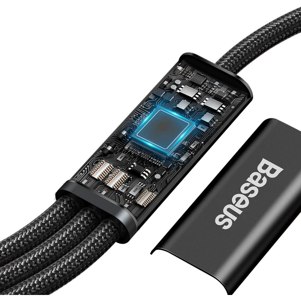 Baseus Rapid 3v1 napájecí kabel 20W 1,5m černý  - Kabely a redukce - Obrázek 63PB000N01