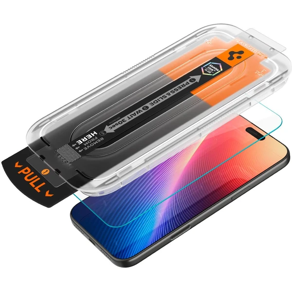 Spigen Glass tR EZ Fit Pro HD (Privacy) sklo iPhone 17 Pro Max/16 Pro Max - Ochranné folie a skla - Obrázek 63PH000K01