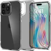 Spigen Ultra Hybrid kryt iPhone 15 Pro průhledný - Pouzdra