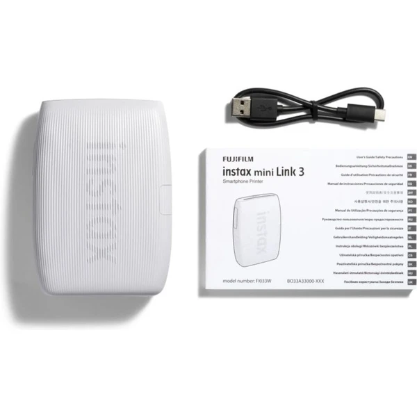 Fujifilm Instax Mini Link 3 tiskárna Clay White EX D - Tiskárny - Obrázek 63U8000K01