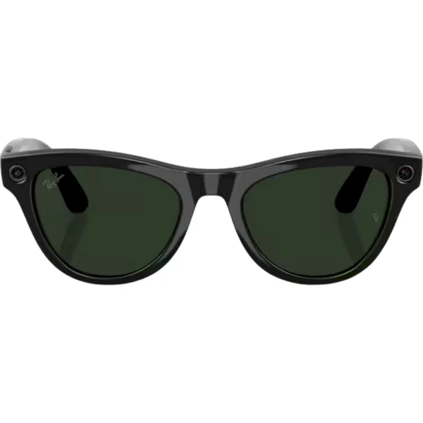 Meta RAY-BAN Skyler Gen2 (Standardní) chytré lesklé brýle (zatmavovací - čirá/zelená) černé - AR brýle - Obrázek 63ZR000K01