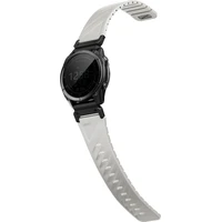 UNIQ Fluo Magnetický řemínek pro Garmin (Quick Release/QuickFit 22 mm) Mist Grey - Řemínky