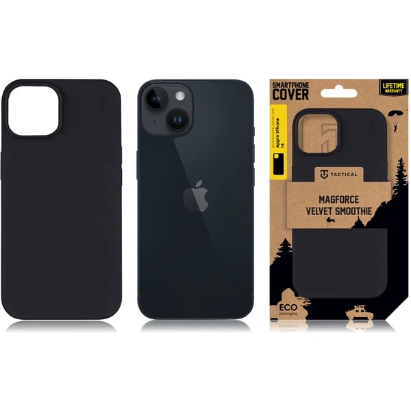 Tactical MagForce Velvet Smoothie Kryt pro Apple iPhone 14 Asphalt - Pouzdra - Obrázek 63ab37e09ee34b758d8c3affb9b3deb7