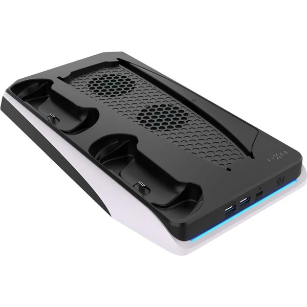 FIXED nabíjecí stanice s chlazením pro PlayStation 5 a DualSense černá - Nabíječky - Obrázek 63b05fc727ac4460bca770ac405a31e5