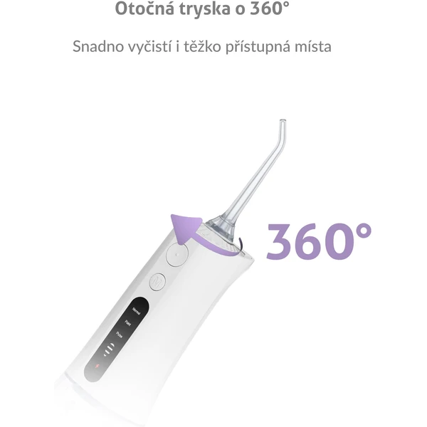 TrueLife AquaFloss Compact L100 ústní sprcha bílá - Ústní sprchy - Obrázek 63b45fcbcece4d4ba6b03b6bc4522437
