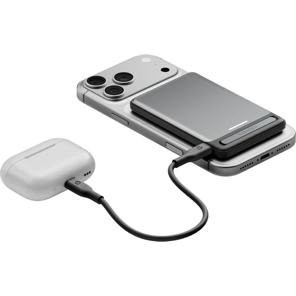 ENERGEA AluPac Edge 5K MagSafe (Qi2) powerbanka 5000 mAh tmavě šedá - Powerbanky - Obrázek 63ebacb41e354305ad802299f857d888