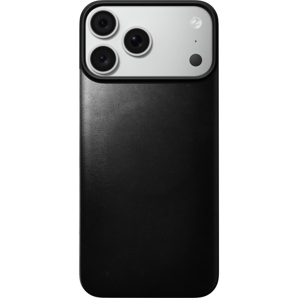 Nomad Magnetic Leather Back (Horween) MagSafe kožený kryt iPhone 17 Pro Max/18 Pro Max Black - Pouzdra - Obrázek 63fed83b48dc4be5a1fd4225240e32d7