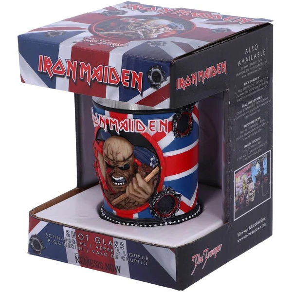 Panákovka Nemesis Now - Iron Maiden 7 cm - Sklenice - Obrázek 641H000N01