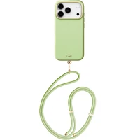 UNIQ Coehl Mirelle MagSafe kryt s poutkem iPhone 17 Pro Lint Green - Pouzdra