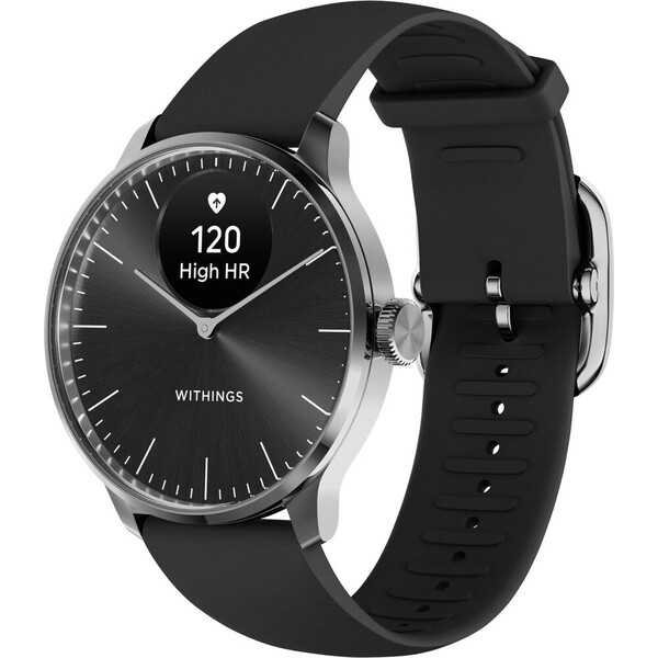 Withings HWA11-model 5-All-Int ScanWatch Light Black 37 mm 5ATM