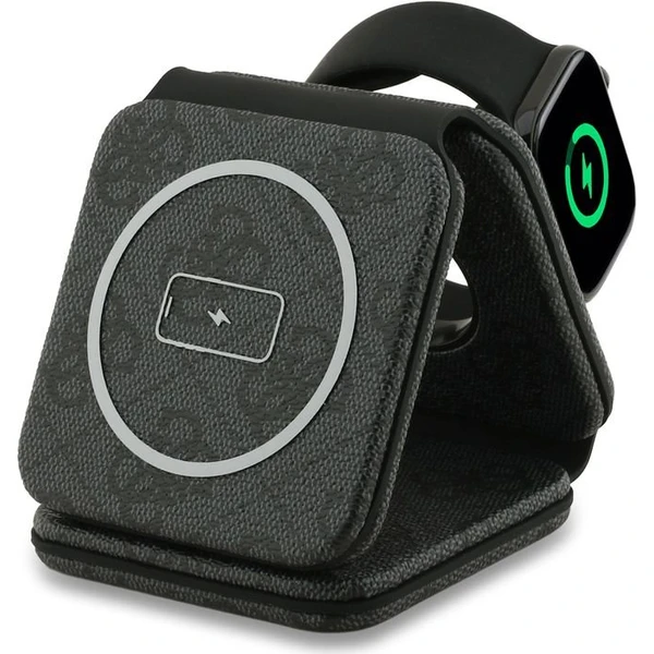 Guess PU 4G MagSafe bezdrátová nabíječka 3v1 černá - Nabíječky - Obrázek 6421460c3b0447b2bdcfcecb388e297d