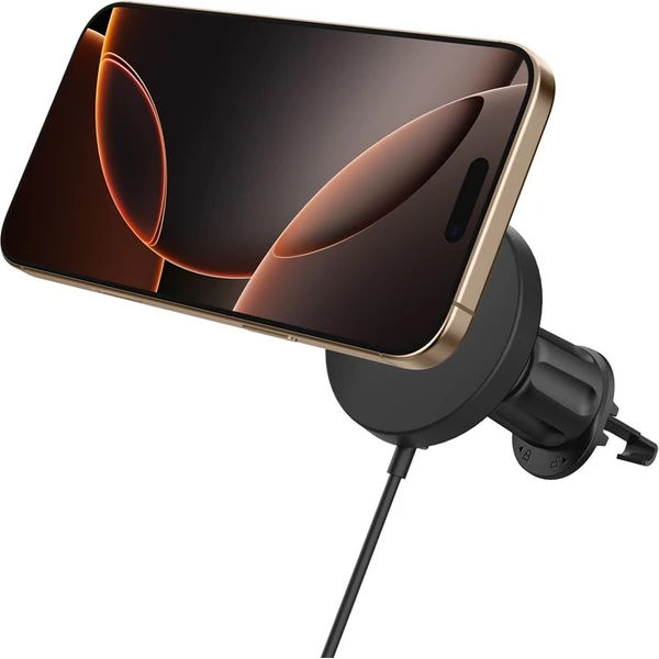 Spigen OneTap Pro 4 Airvent Hook Qi2 MagSafe držák do mřížky ventilace s nabíjením černý - Držáky - Obrázek 6437018f221941ed8c9cde8213ff648b