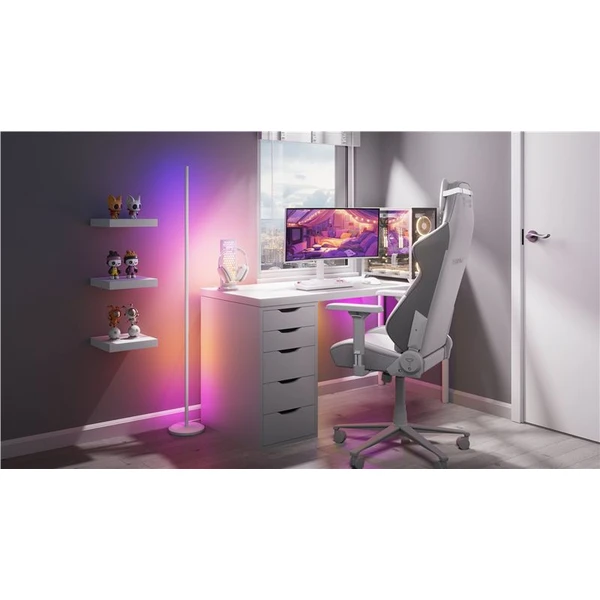 Nanoleaf Matter Smart Multicolor Floor Lamp stojací lampa bílá - Chytrá osvětlení - Obrázek 6440290efd2a4e05804a52a1fe9c3a43