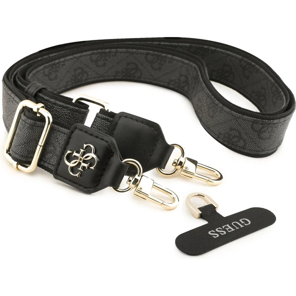 Guess Crossbody popruh PU 4G Metal Logo černý - Popruhy a crossbody - Obrázek 6489962ad0e74ad88d5c55689a03319e