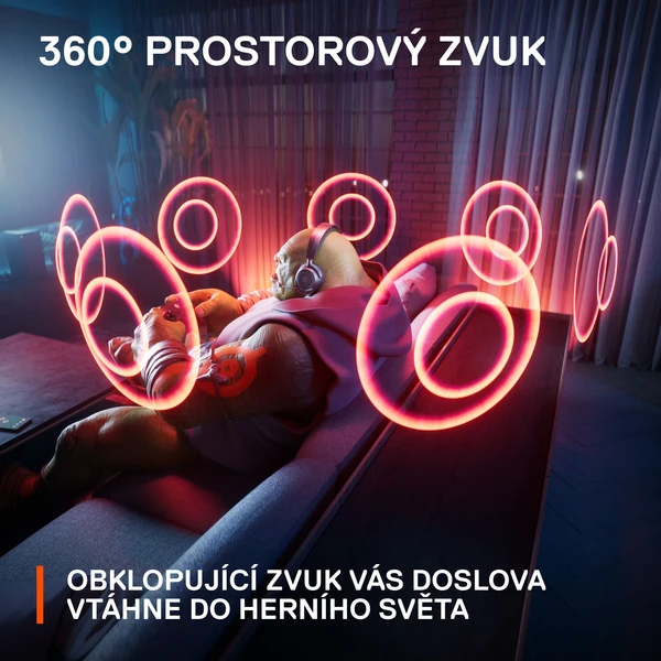 SteelSeries Arctis Nova 7 herní sluchátka černá - Sluchátka - Obrázek 64FJ300401