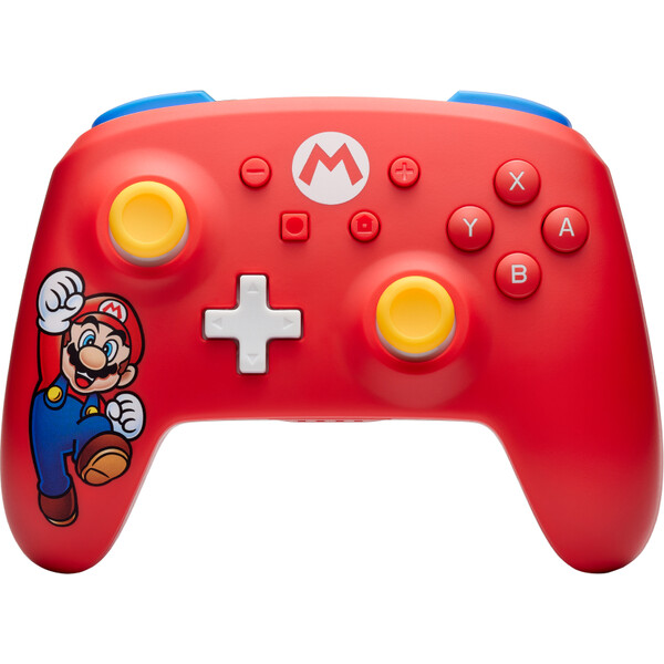 Bezdrátový ovladač PowerA pro Nintendo Switch - Super Mario Joy Modrá/Žlutá