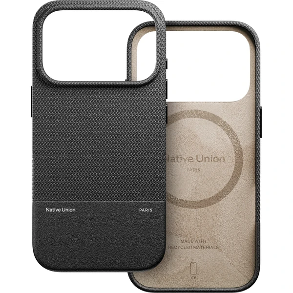 Native Union (RE)Classic MagSafe kryt z recyklovaného materiálu iPhone 17 Pro black - Pouzdra - Obrázek 64b486baba8e466eb711058125d617f3
