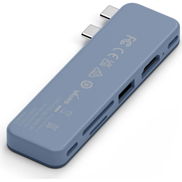 Satechi USB-C Snap Hub (MacBook Neo) indigově modrý - USB huby - Obrázek 64f93b8c36d3430f87562227e377182c