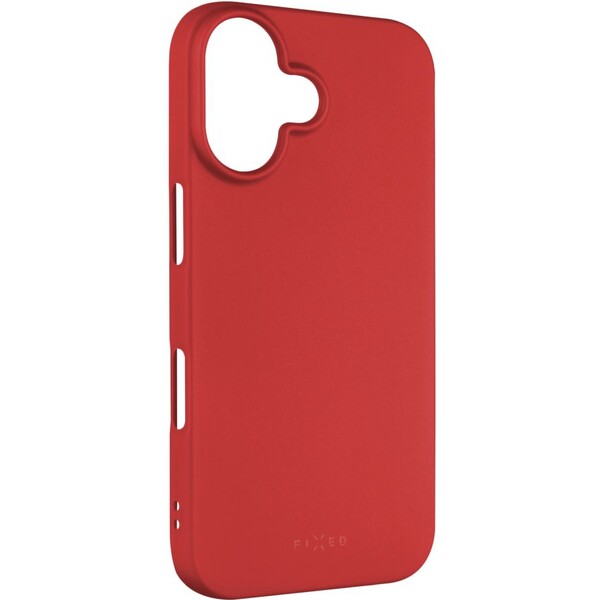 FIXED Story silikonový kryt Apple iPhone 16 červený