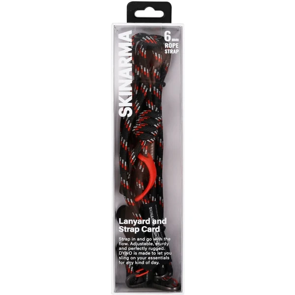 SKINARMA Dyno Universal Lanyard šnůrka černá - Popruhy - Obrázek 64fe0417dff34f0193a078cf12de97e4
