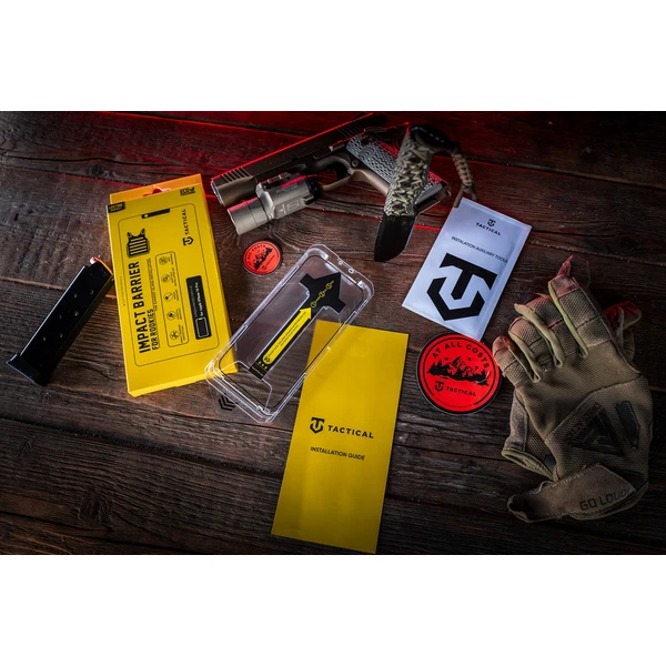 Tactical Impact Barrier for Rookies sklo s aplikátorem Apple iPhone 13/13 Pro/14/16e/17e - Ochranné folie a skla - Obrázek 6502ef0b95c14700b746588e4c304fdb
