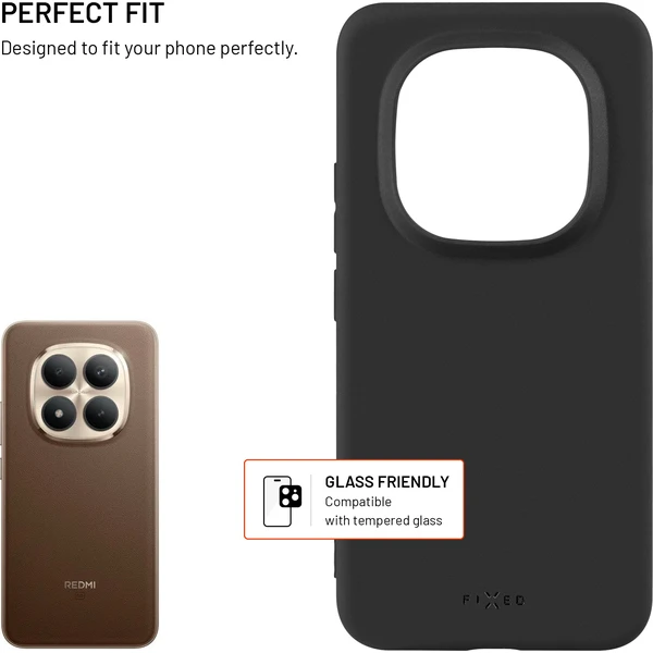 FIXED Story silikonový kryt Xiaomi Redmi Note 15 Pro+ 5G černý - Pouzdra - Obrázek 65221523a14449a8b23c2b09e3cc3454