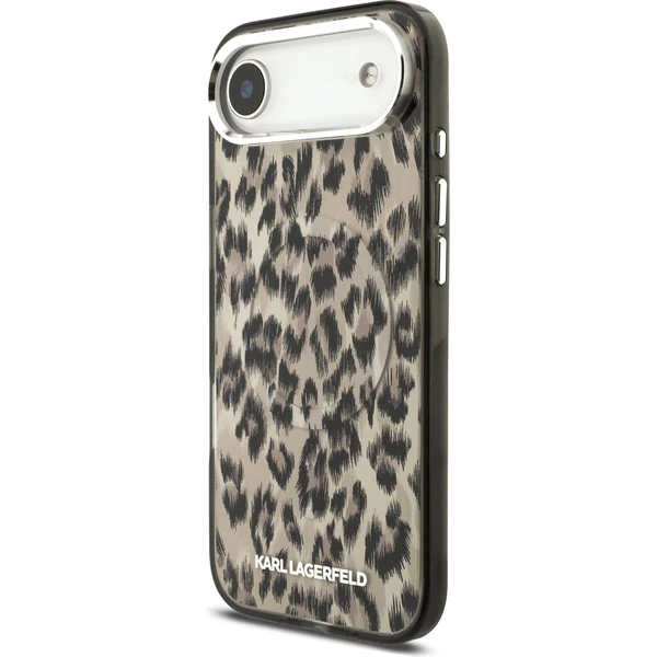 Karl Lagerfeld IML Leopard MagSafe Zadní Kryt pro iPhone Air hnědý - Pouzdra - Obrázek 6559eb9e87bc49b98f5c1dc754026ac7