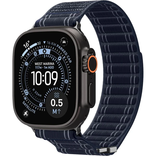 Spigen Fabric Band řemínek (hook-and-loop) Apple Watch 49/46/45/44mm námořně modrý - Řemínky - Obrázek 6579db5cded149fda13fd31674d1412b