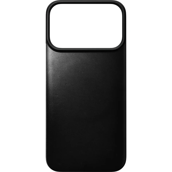 Nomad Magnetic Leather Back (Horween) MagSafe kožený kryt iPhone 17 Pro/18 Pro Black - Pouzdra - Obrázek 658aa20f03e9462a9edff703a4c3cb5b